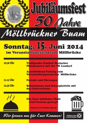 50 Jahrjubiläum der Möllbrückner Buam